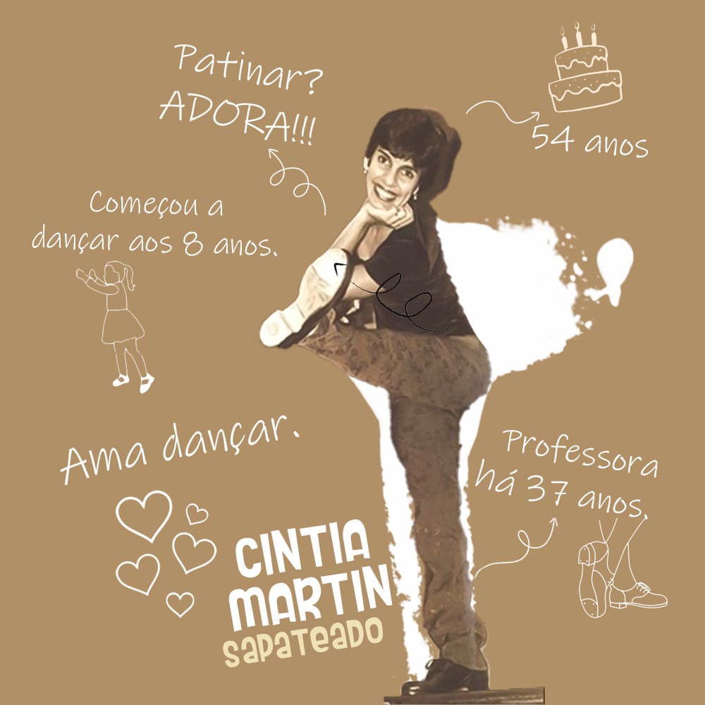 RA PROFS Cintia Cintia Martin - professora de dança no Ritmo Azul