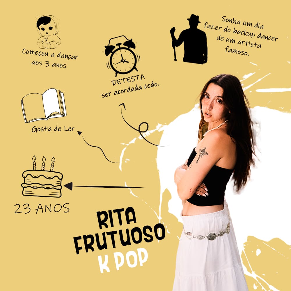 RA PROFS Rita Frutuoso Rita Frutuoso - professora de K-pop no Ritmo Azul