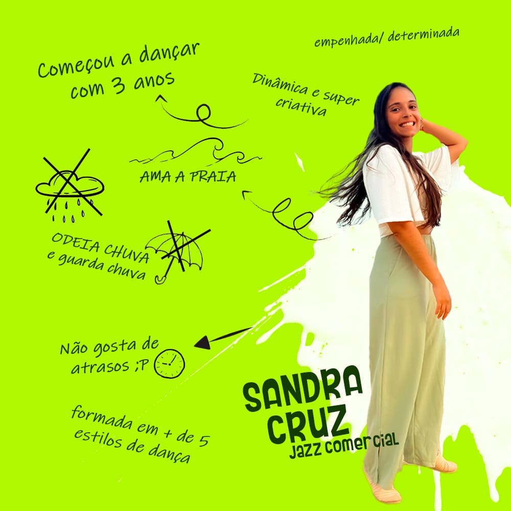 RA PROFS Sandra Sandra Cruz - professora de dança no Ritmo Azul
